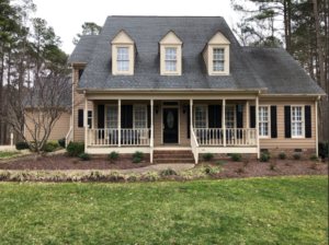 house in garner siding project