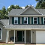 New roof on a home in Raleigh, NC