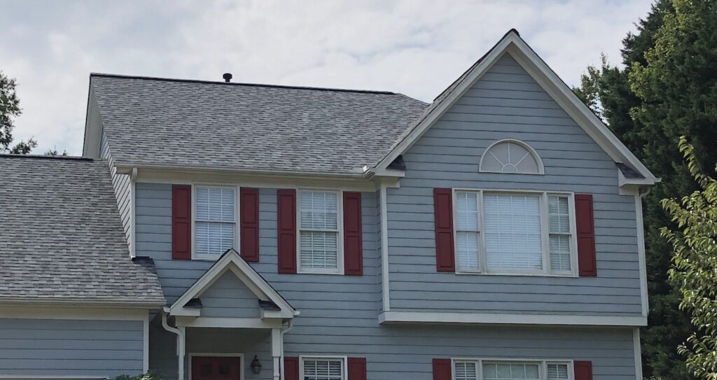 Stylish home with Owens Corning Roofing System in Wake County, NC