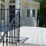 Stain-free white deck