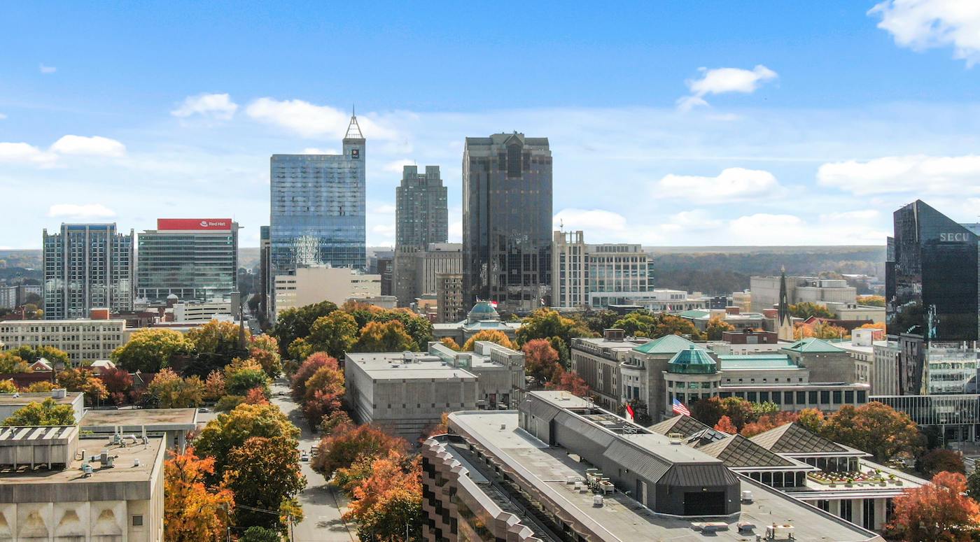 View of Raleigh, NC