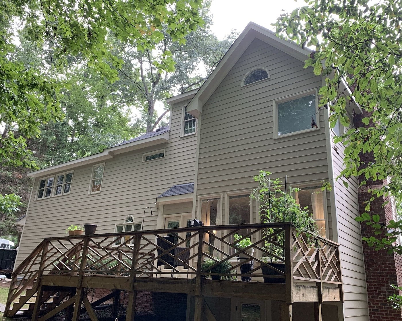 Masonite Siding Replaced by James Hardie in Holly Springs, NC