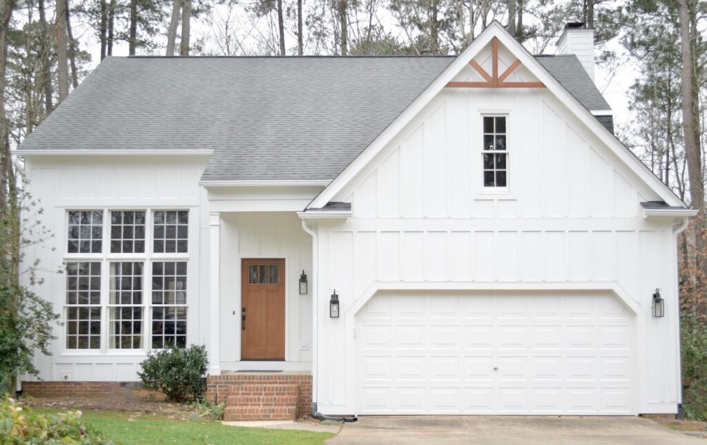 white siding